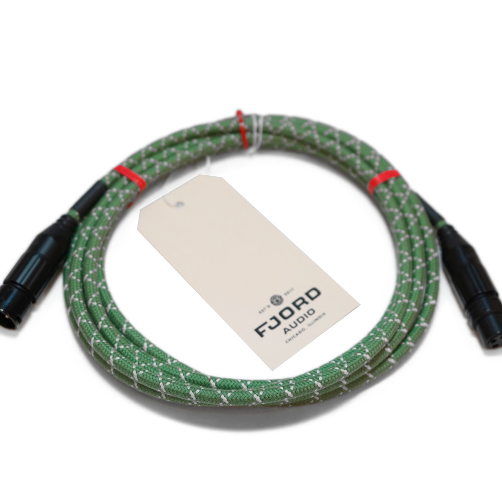 Fjord Audio Fjord XLR Motown Green 6.0m マイクケーブル