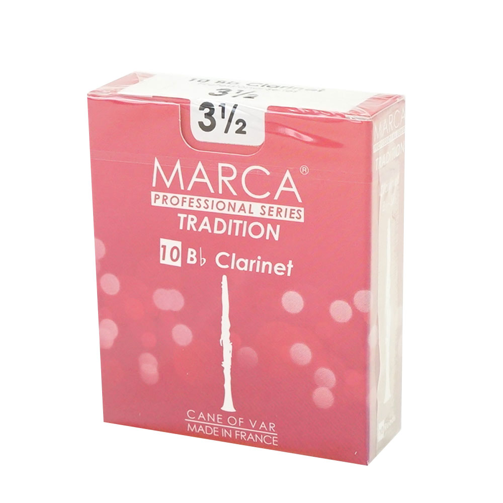 MARCA TRADITION B♭クラリネット リード [3.1/2] 10枚入り