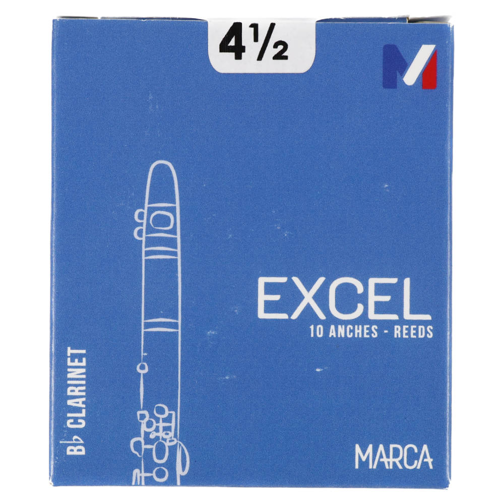 MARCA EXCEL アルトサックス リード [4.1/2] 10枚入り