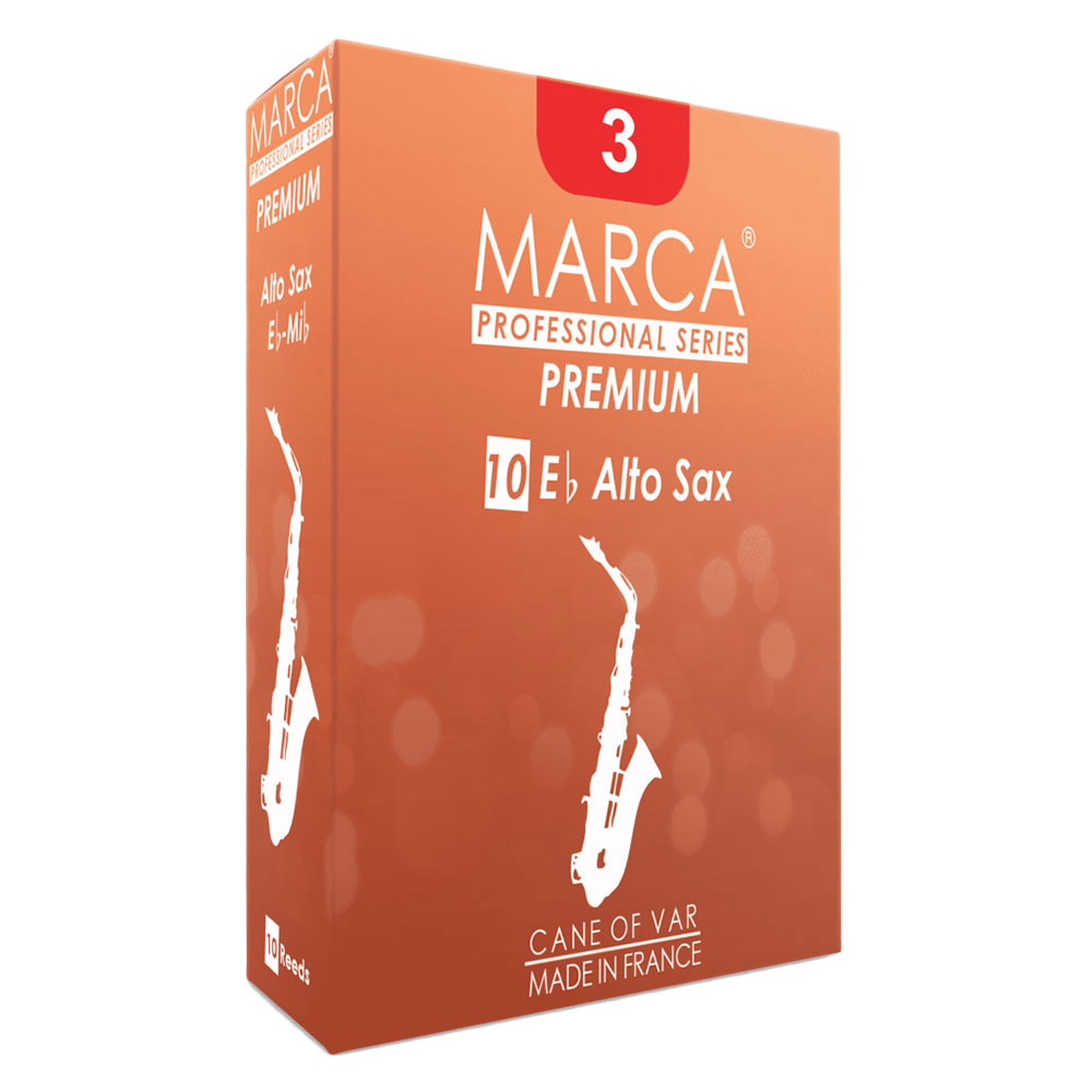 MARCA PREMIUM アルトサックス リード [4.1/2] 10枚入り