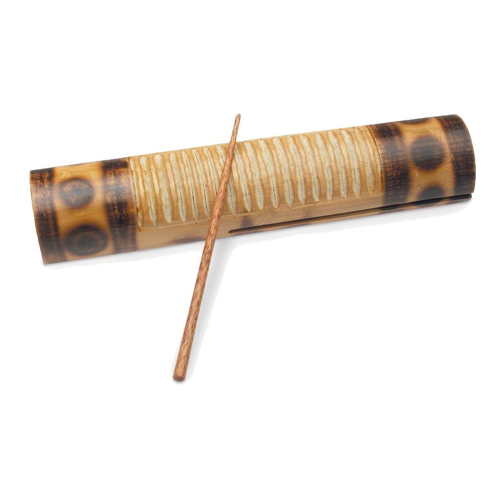 TOCA T-SBG Small Bamboo Guiro with Scraper ギロ