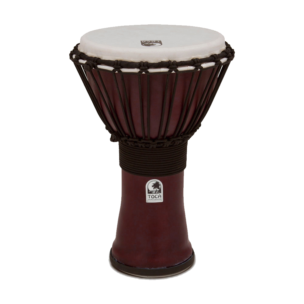 TOCA TF2DJ-9R Freestyle II Djembe 9" Red Synthetic Head ジャンベ