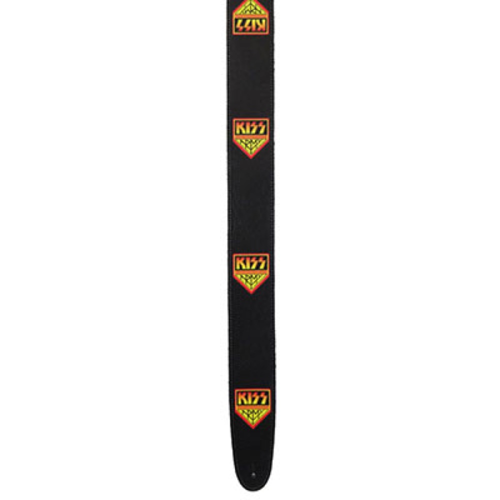 Perri’s P25KISS-8046 2.5" Leather STRAP KISS ギターストラップ