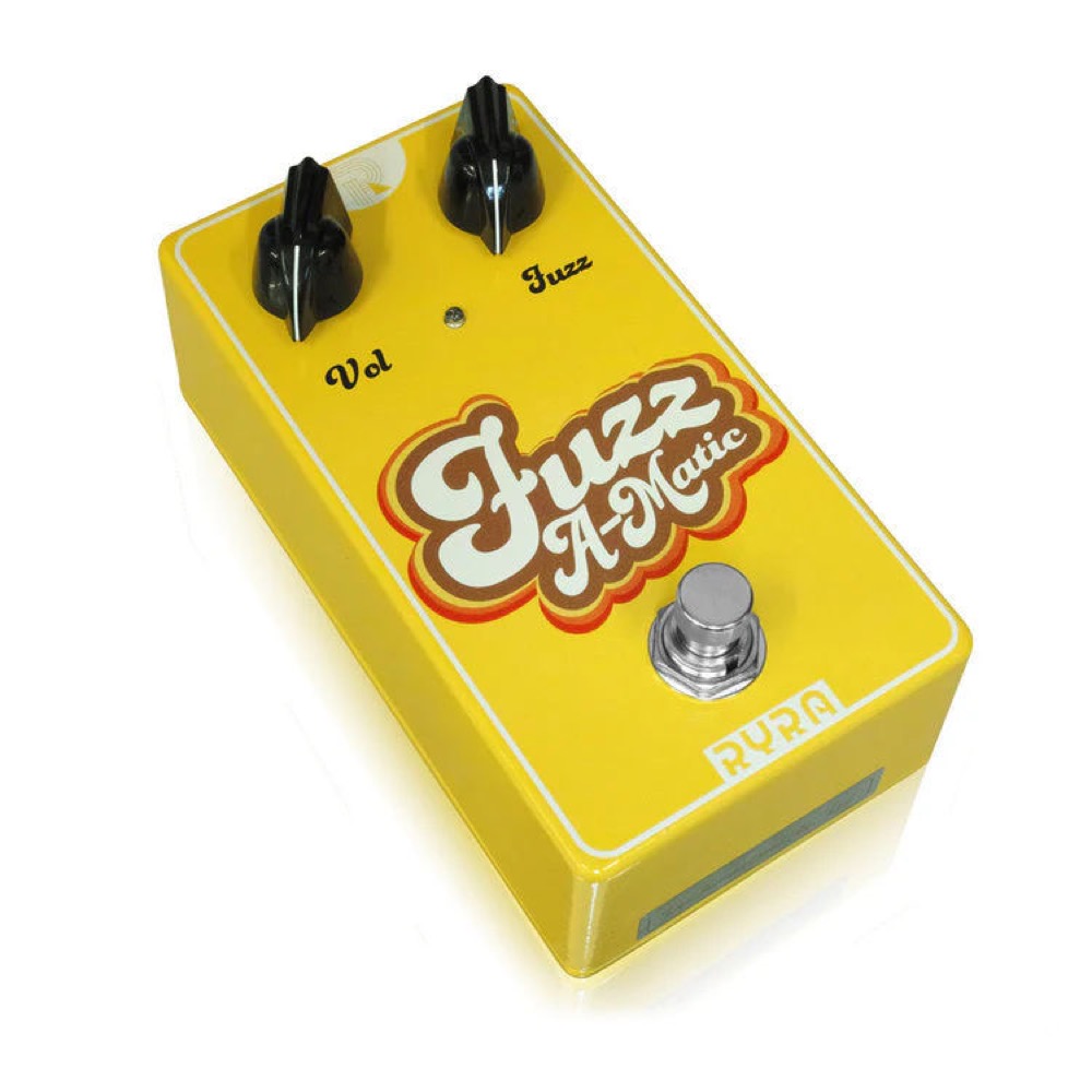 RYRA Fuzz A-Matic Yellow ギターエフェクター 全体