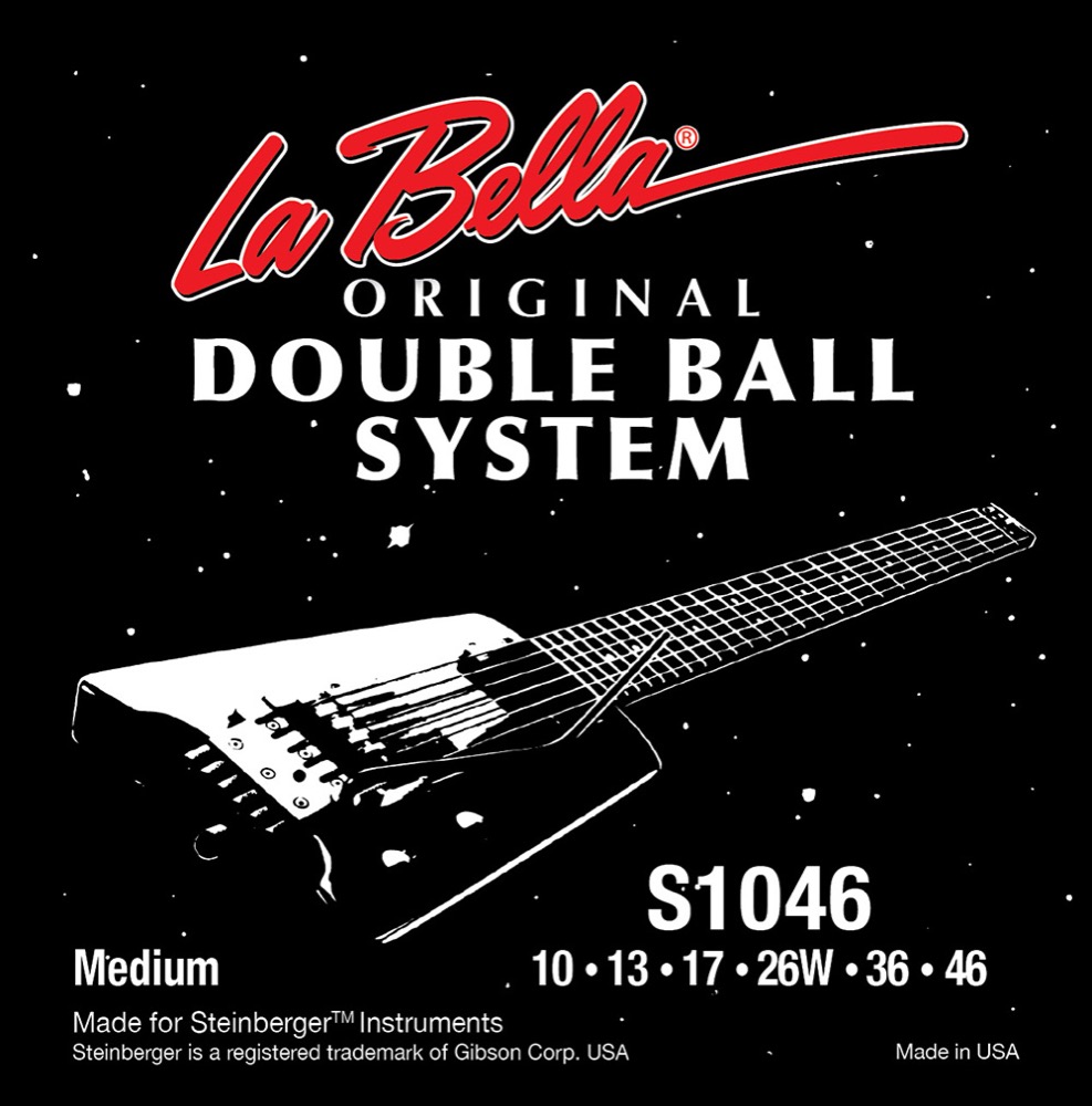 La Bella S1046 Regular Doble Ball System 10-46 エレキギター弦