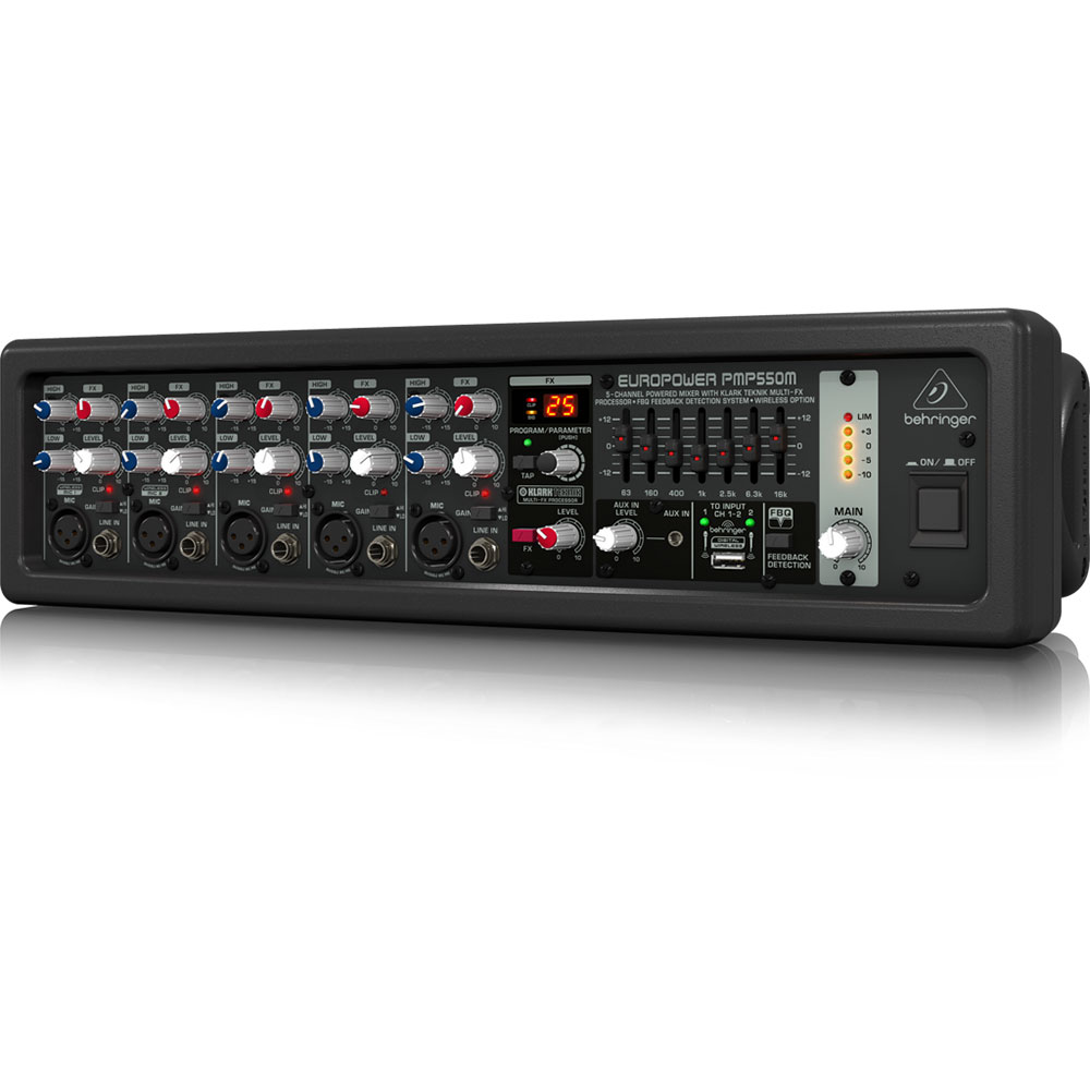 BEHRINGER PMP550M EUROPOWER パワードミキサー