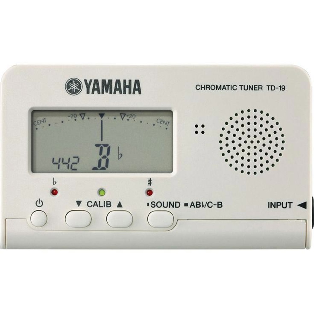 YAMAHA TD-19WH ホワイト クロマチックチューナー