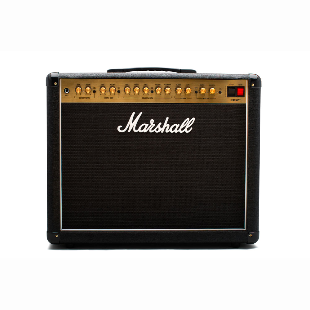 マーシャル MARSHALL DSL40C ギターアンプ コンボ 真空管アンプ 全体像・正面