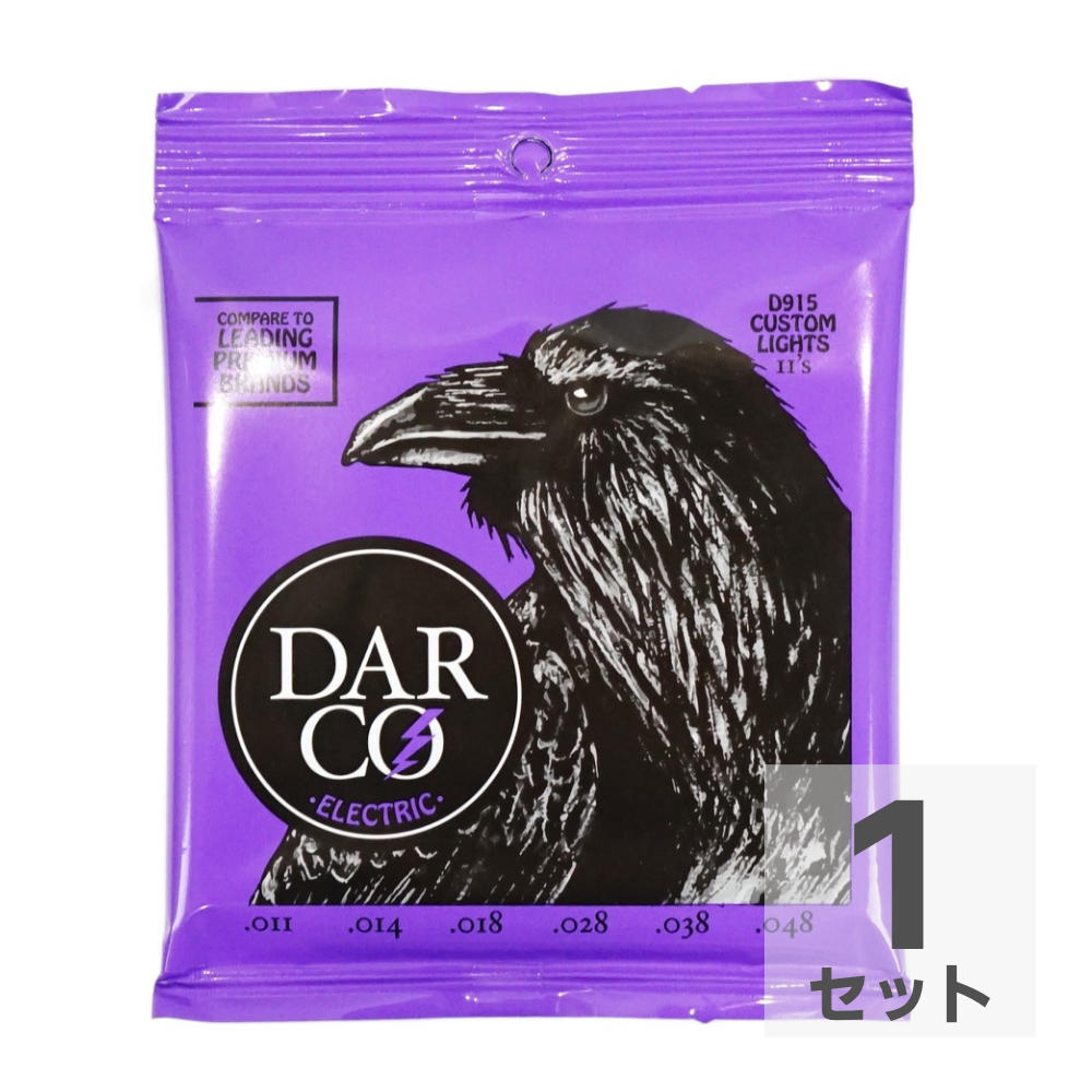 Darco D915 Electric Nickel Plate Custom Light エレキギター弦