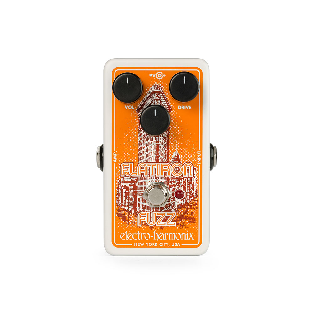 ELECTRO-HARMONIX Flatiron Fuzz Fuzz/Distortion RAT系サウンドディストーション ギターエフェクター