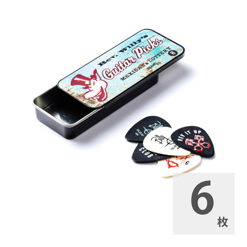 JIM DUNLOP No.27712 RWT03H REV WILLY HEAVY ピック&ケース