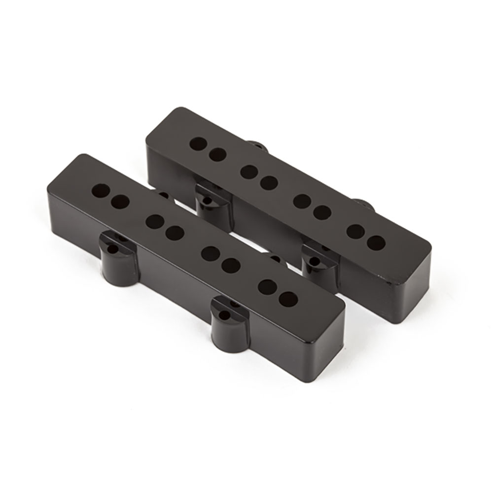 Fender Pickup Covers Pure Vintage Jazz Bass Black 2 ピックアップカバー 2個セット