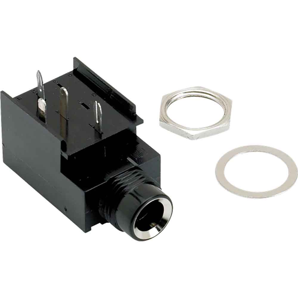 Fender Mono Amp Jack 4-Pin 交換用アンプジャック