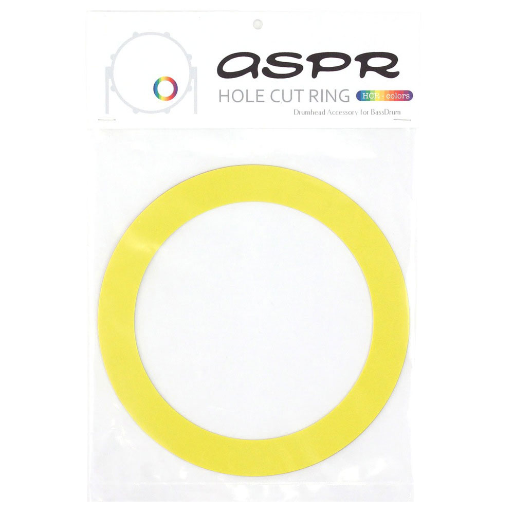 ASPR（アサプラ） HOLE CUT RING HCRYL Yellow ホールカットリング
