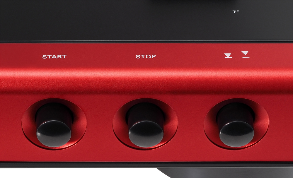 AUDIO-TECHNICA（オーディオテクニカ） AT-LP60X RD ターンテーブル フルオートモデル ボタン部画像