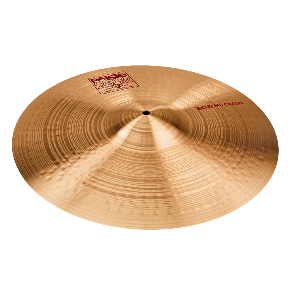 PAISTE 2002 Extreme Crash 18インチ クラッシュシンバル