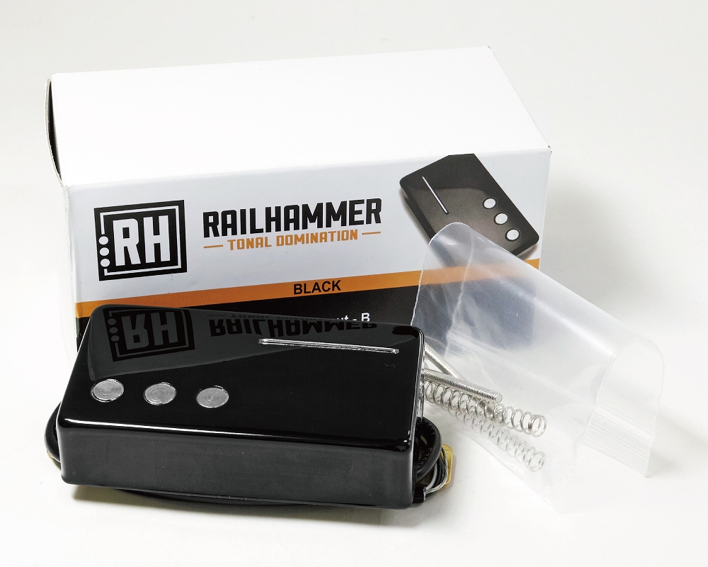 Railhammer Pickups Cleancut Bridge Black ピックアップ