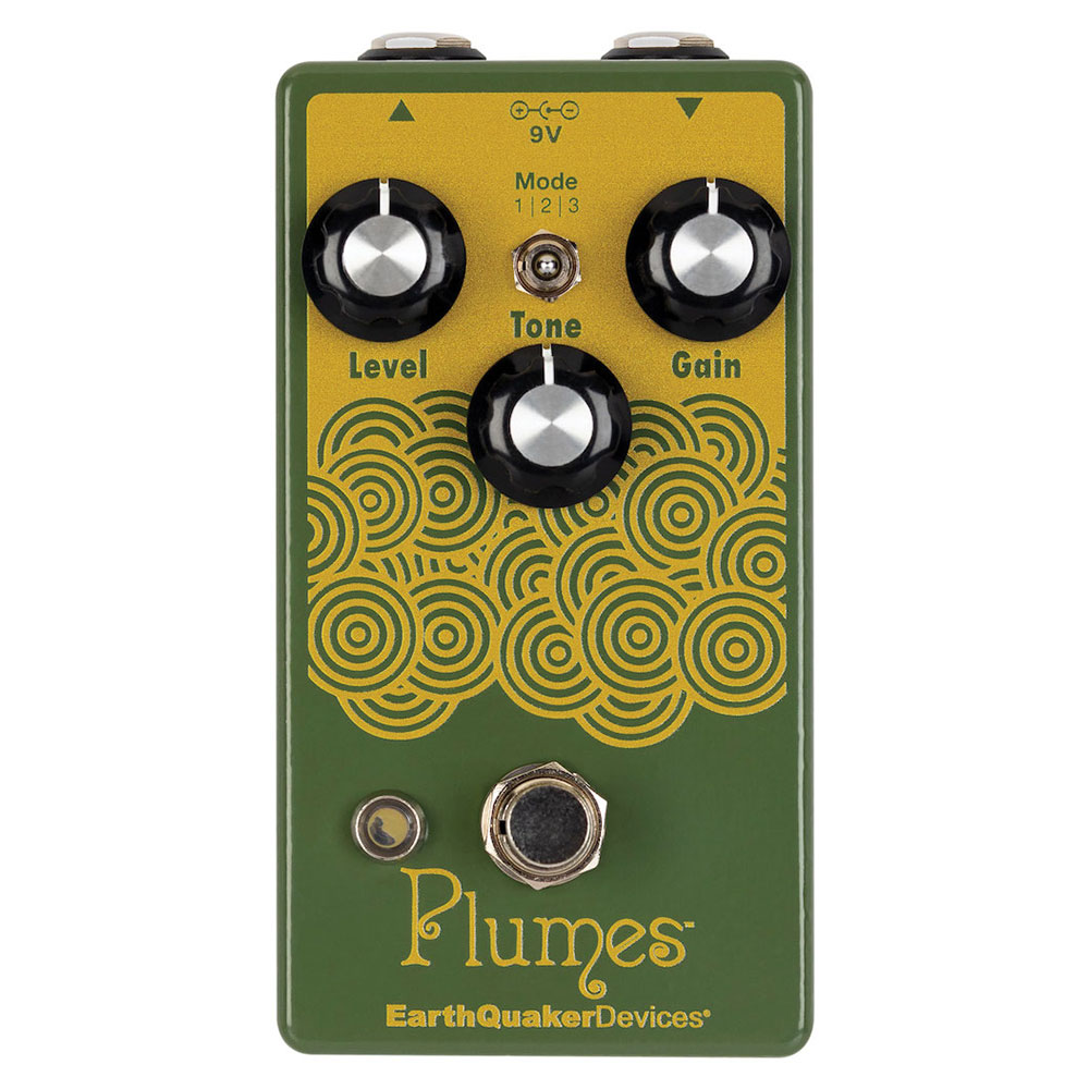 EarthQuaker Devices Plumes ギターエフェクター オーバードライブ