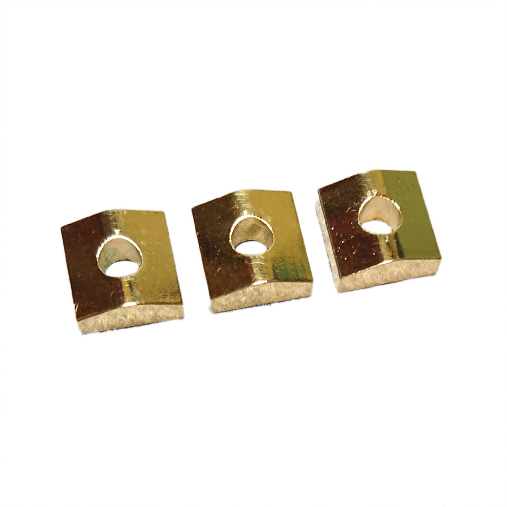 SCHALLER Nut Cap GO x 3 ナットキャップ 3個セット