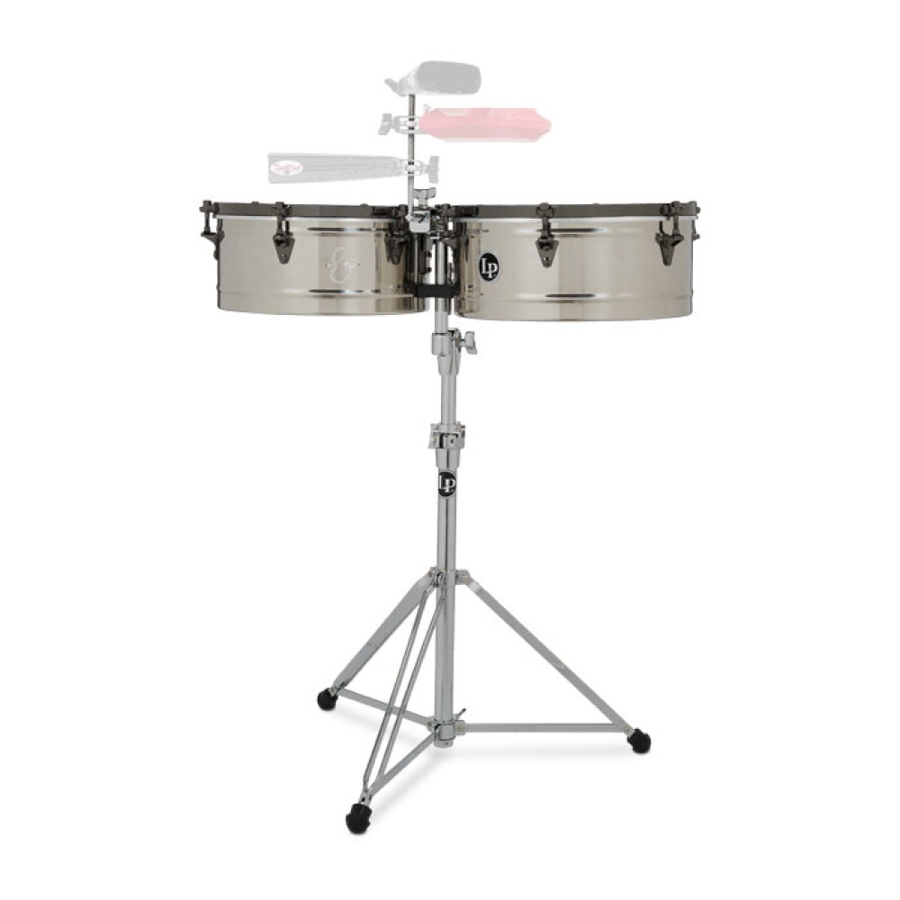 LP LP1415-EC 14/15 Steel Black Nickel Hardware E-Class Timbales ティンバレス