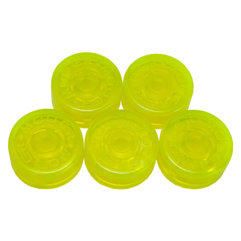 Mooer Footswitch Hat Yellow Green FT-YG 5pcs フットスイッチハット 5個入り
