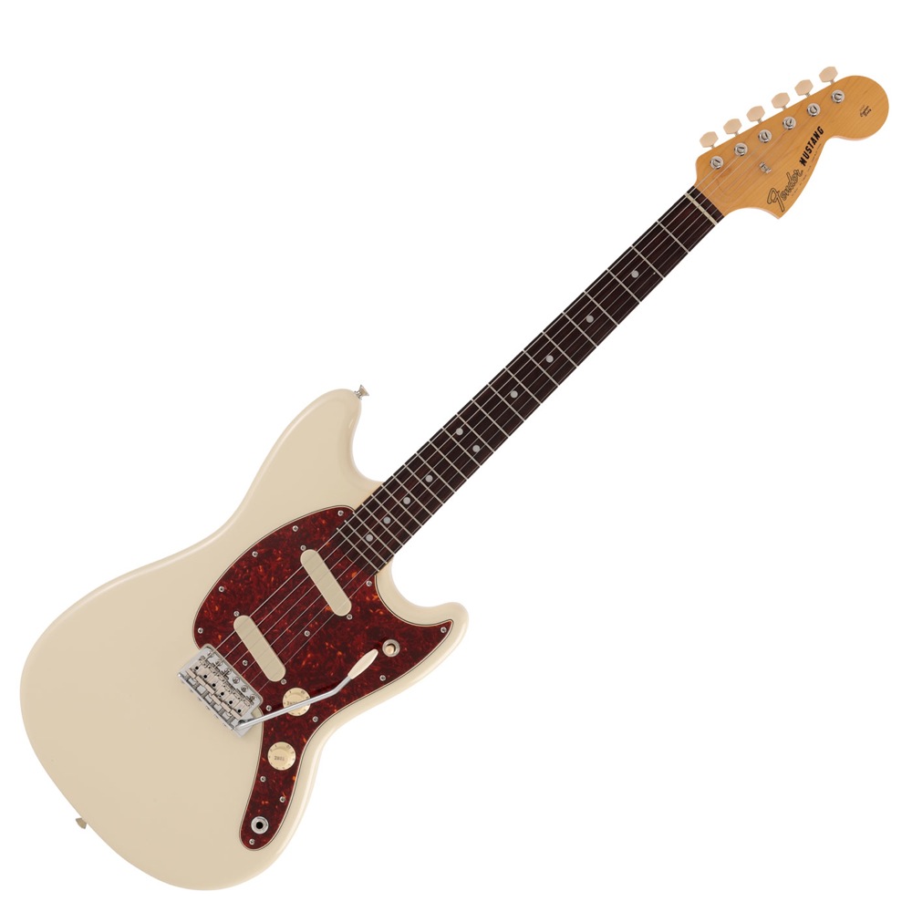Fender CHAR MUSTANG Rosewood Fingerboard Olympic White ムスタング エレキギター