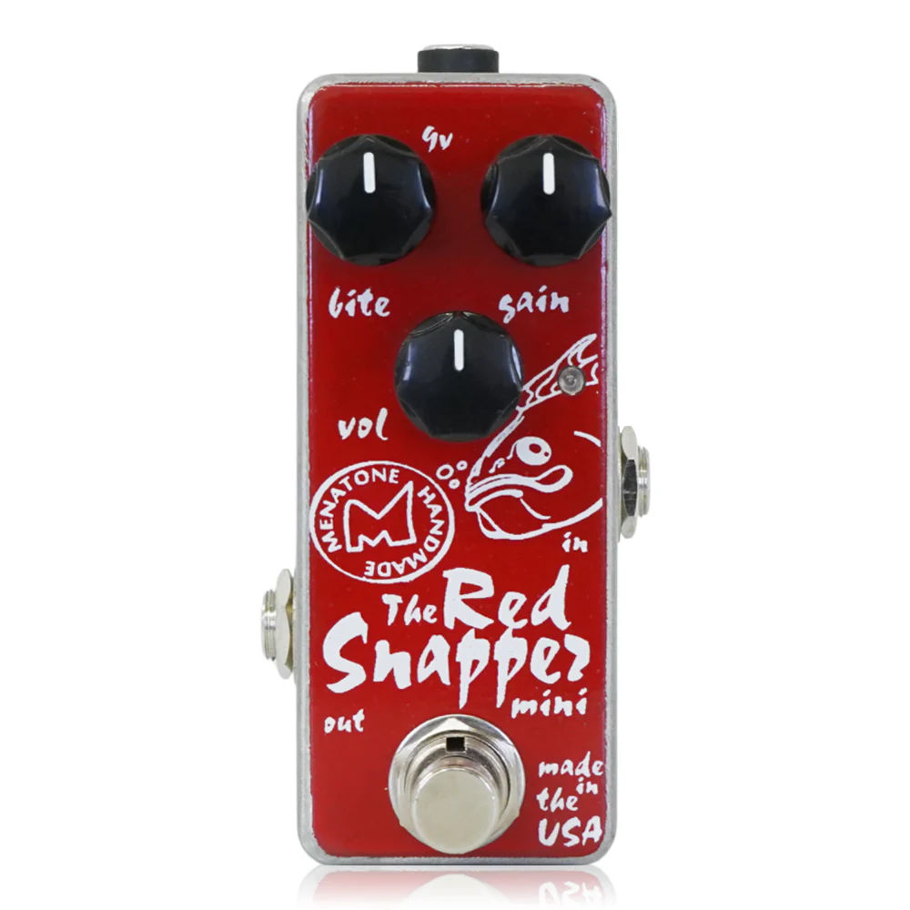 Menatone Red Snapper Mini オーバードライブ ギターエフェクター