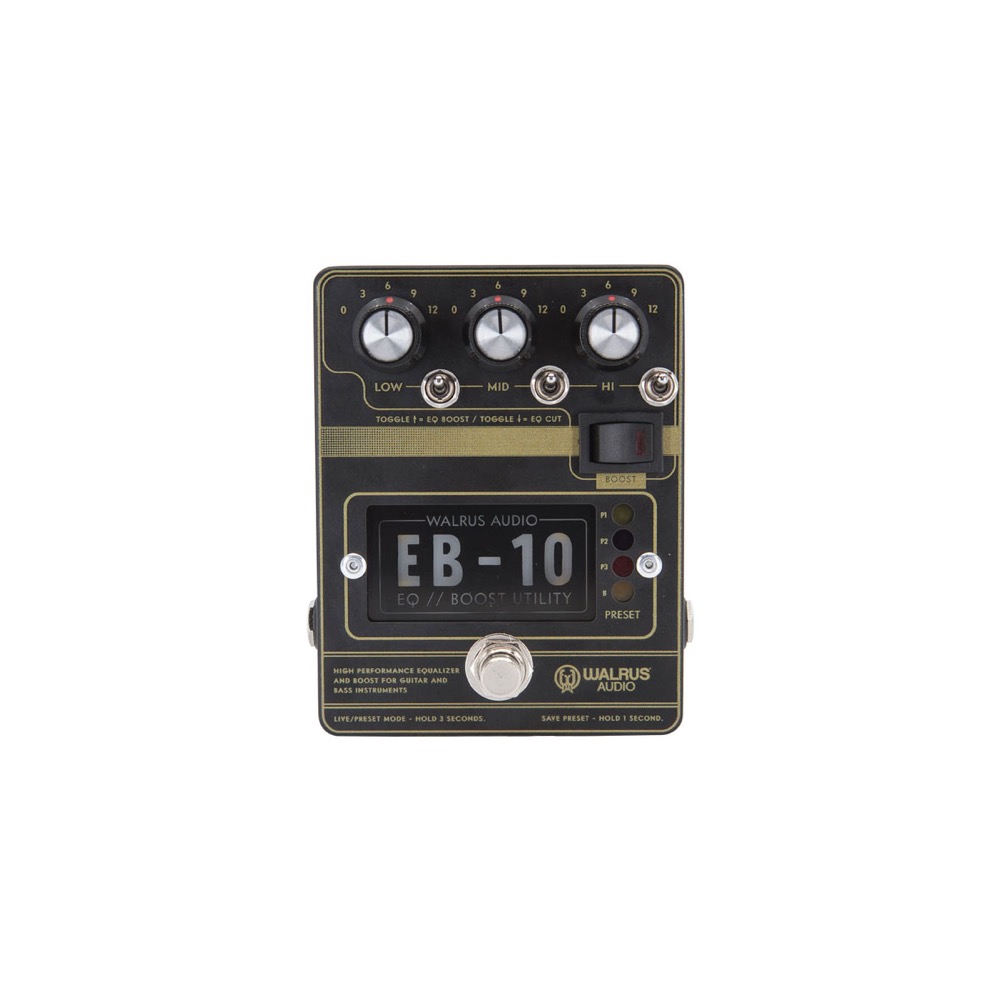 WALRUS AUDIO EB-10 #B Matte Black ギターエフェクター
