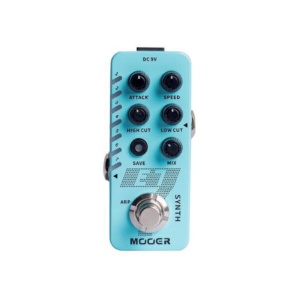 Mooer E7 ギターシンセサイザー ギターエフェクター