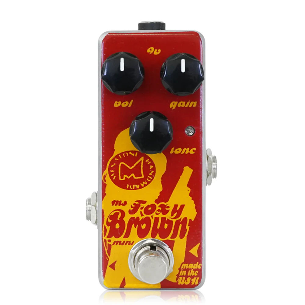 Menatone Ms.Foxy Brown Mini オーバードライブ ギターエフェクター