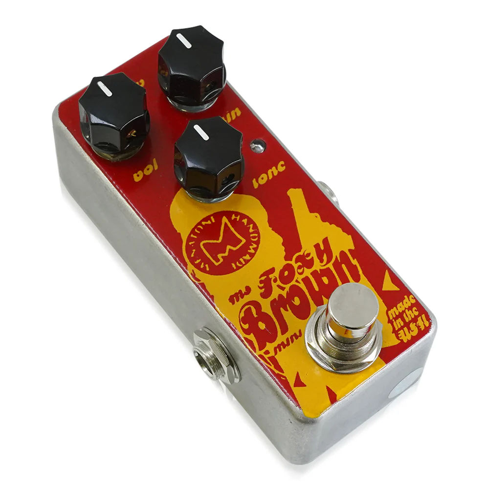 Menatone Ms. Foxy Brown Mini オーバードライブ ギターエフェクター 全体