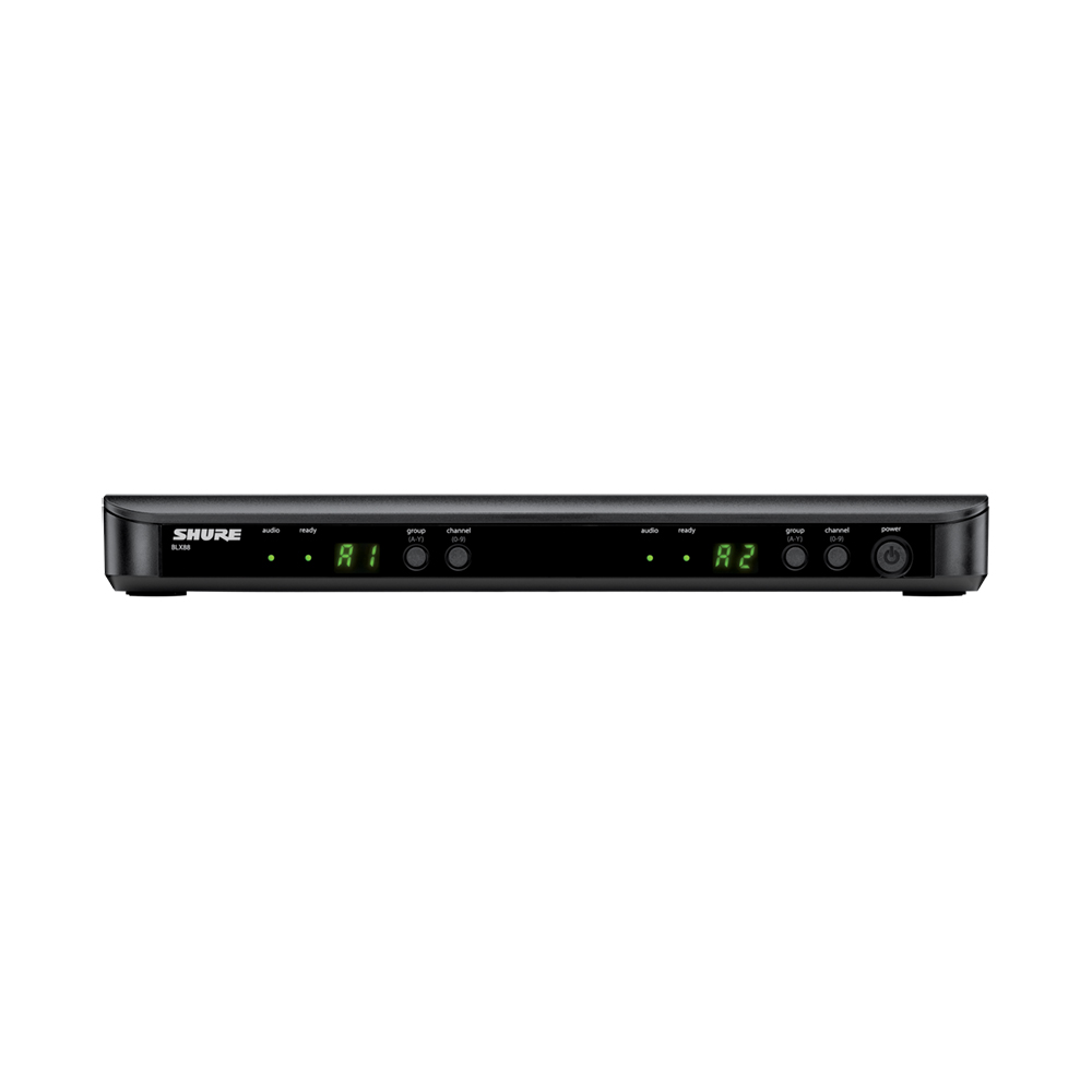 SHURE BLX88J-JB デュアルチャネル ワイヤレス受信機