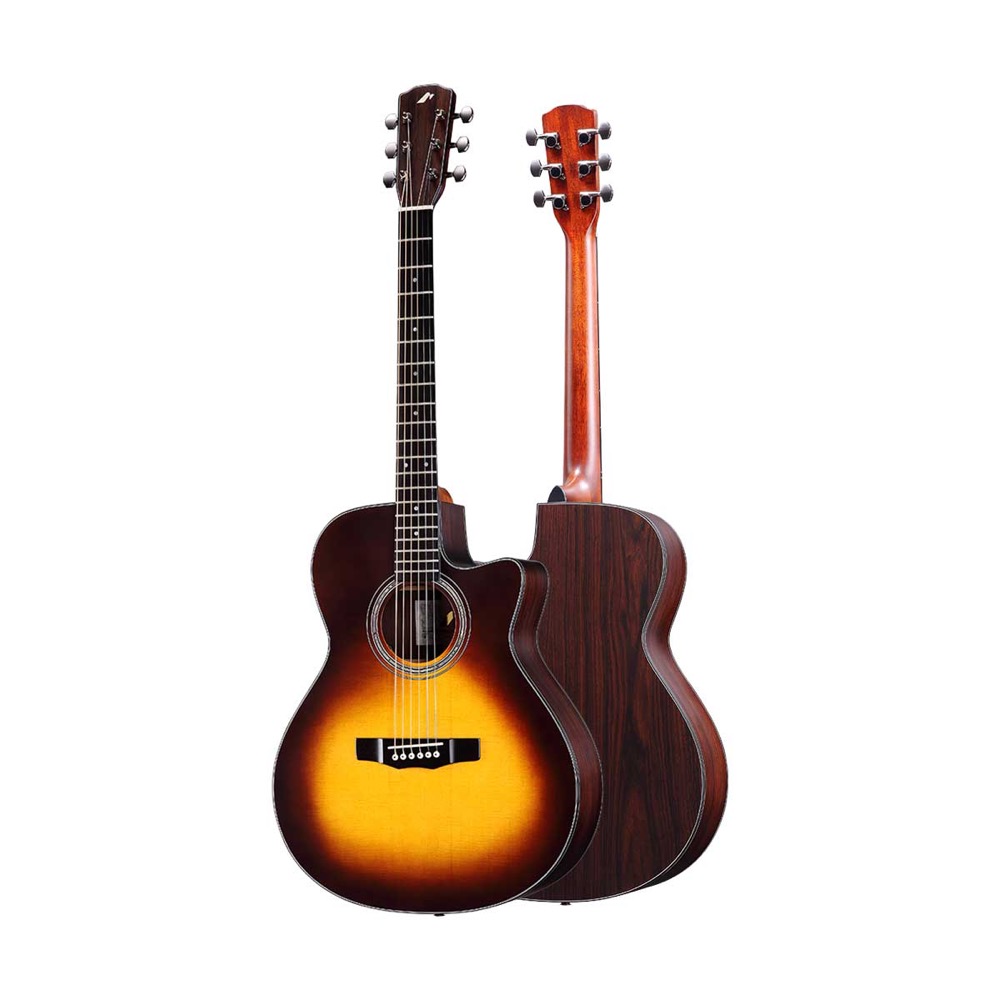 MORRIS R-14 BS エレクトリック アコースティックギター モーリスエレアコ