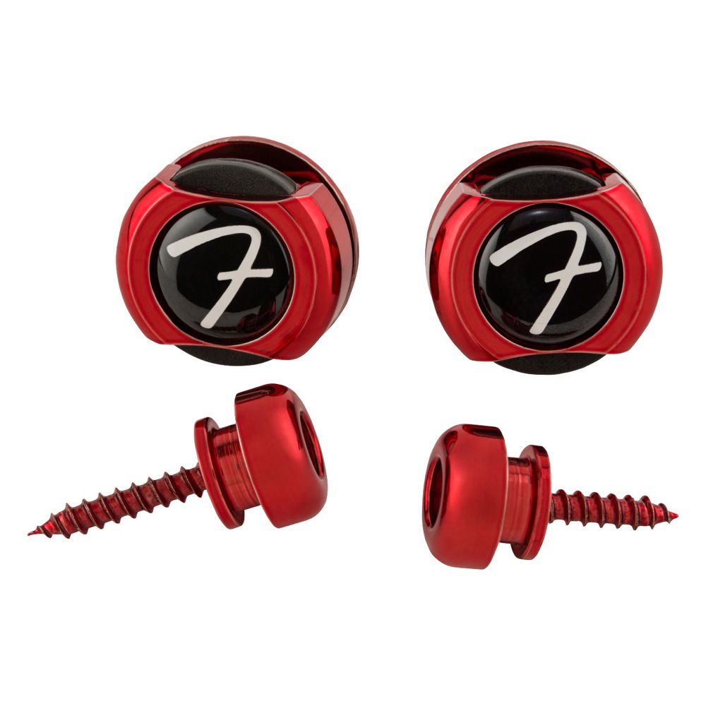 Fender Infinity Strap Locks Red ストラップロックピン