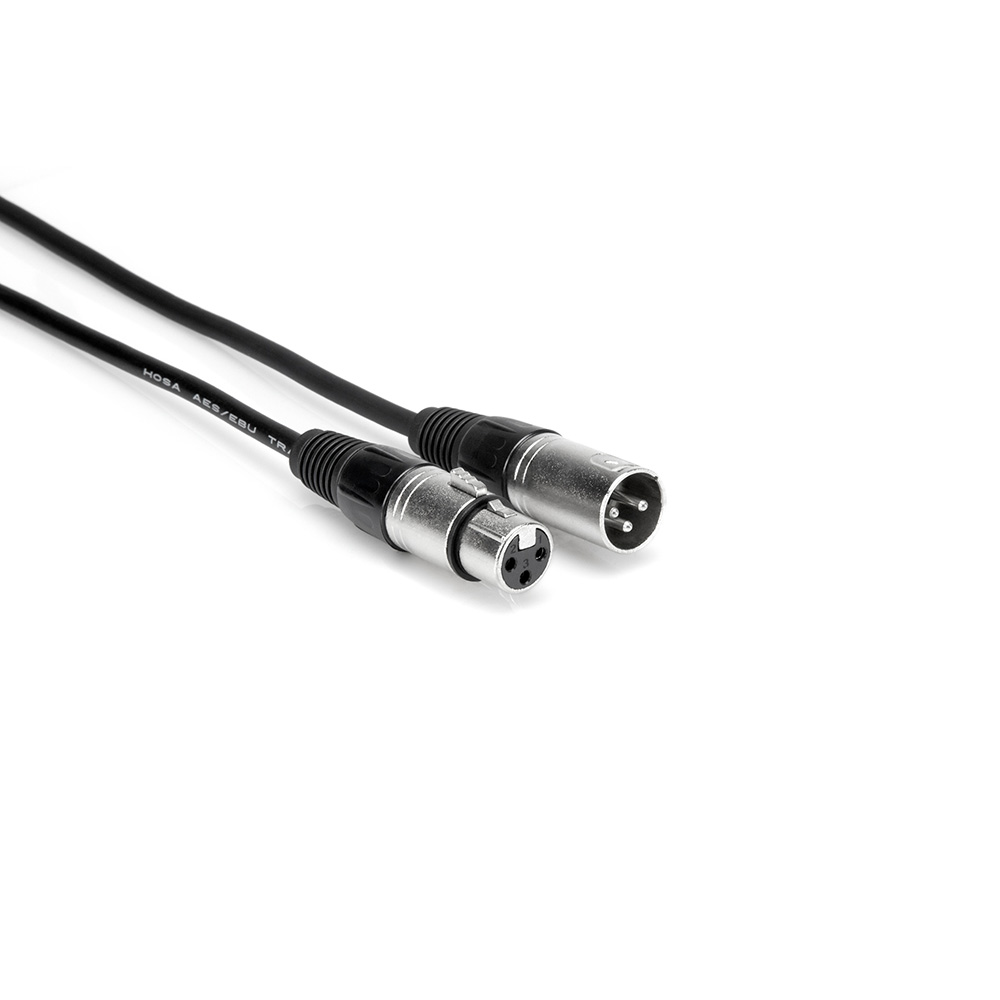 Hosa DMX-310 3m XLRキャノンメス-XLRキャノンオス DMXケーブル