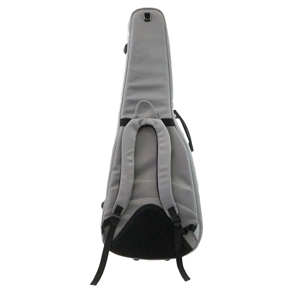 REAL MISSION（リアルミッション） Venus01-D Gray/Beige 防水 アコースティックギターケース・ギグケース・アコギケース 背面・全体像
