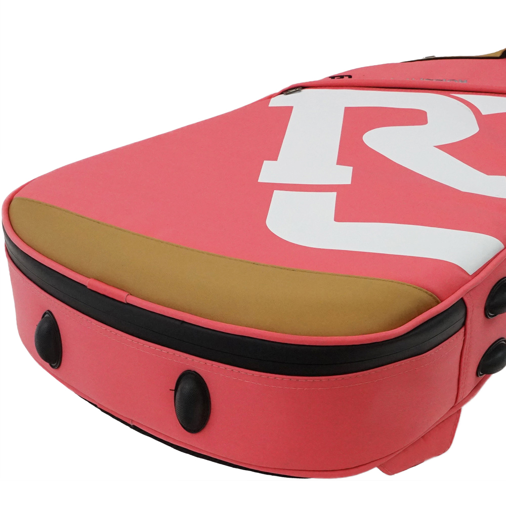 REAL MISSION（リアルミッション） Venus06-B Pink 防水 エレキベースケース・ギグケース 底面には衝撃を吸収するラバーパッドを装備