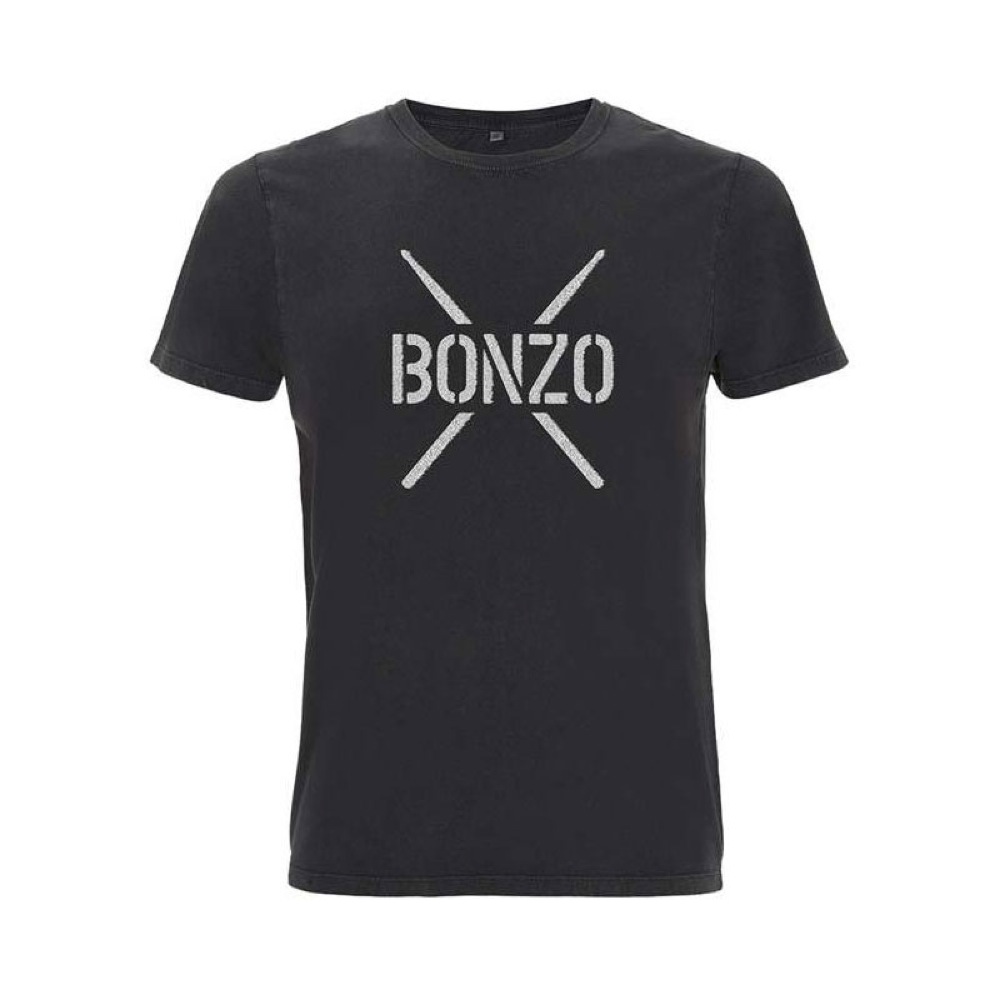 Promuco Percussion POSJBTS3XL XLサイズ Tシャツ John Bonham T-Shirt BONZO STENCIL Black