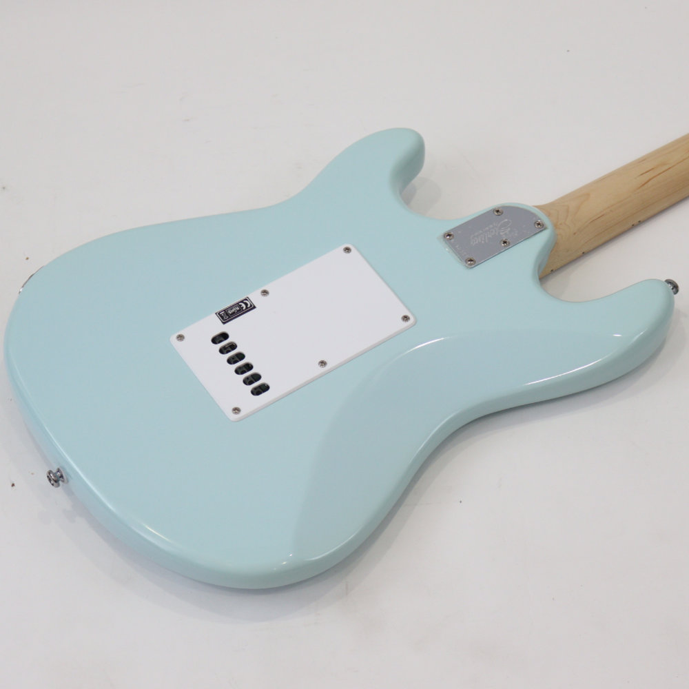 Sterling By Musicman SUB CUTLASS SSS DAPHNE BLUE S.U.B.SERIES エレキギター ボディバック画像