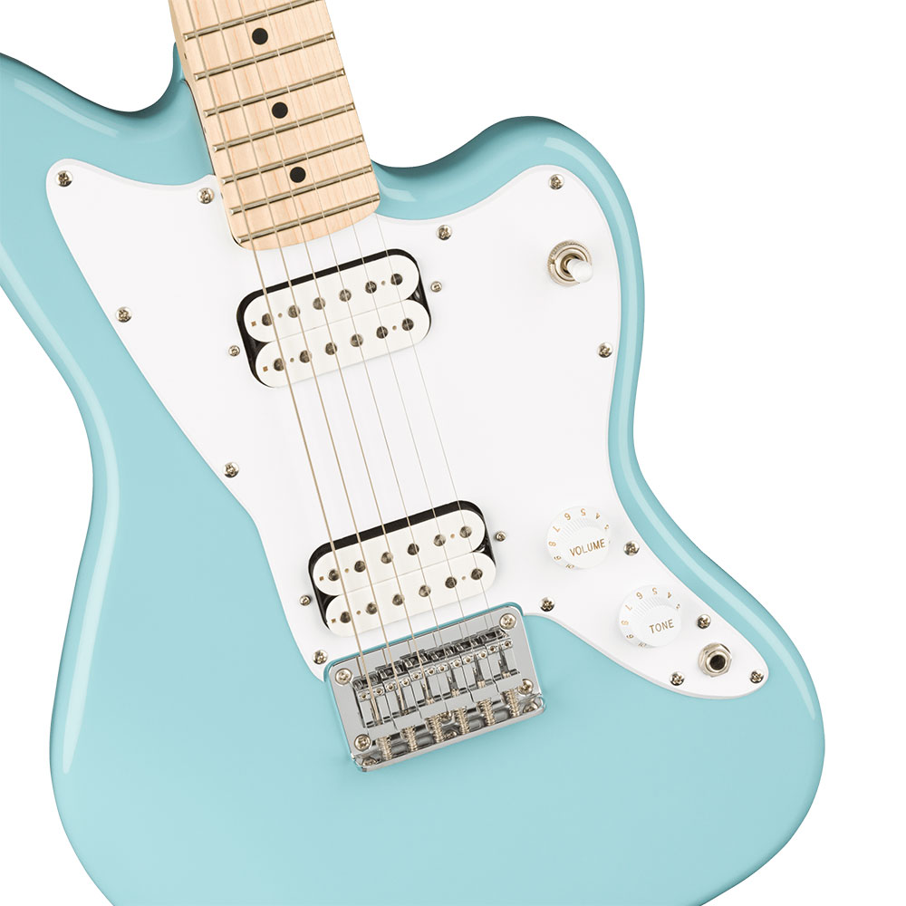 Squier Mini Jazzmaster HH Maple Fingerboard Daphne Blue エレキギター