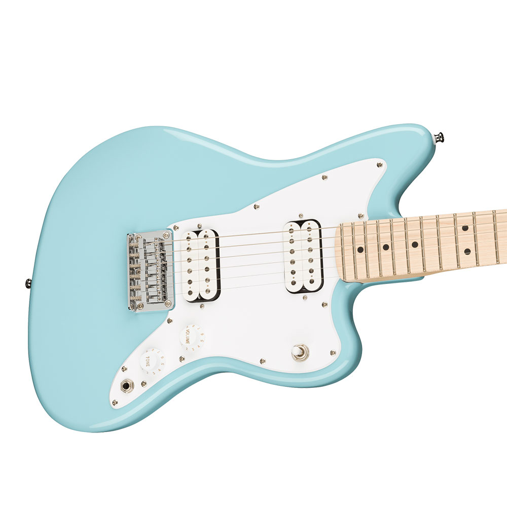 Squier Mini Jazzmaster HH Maple Fingerboard Daphne Blue エレキギター