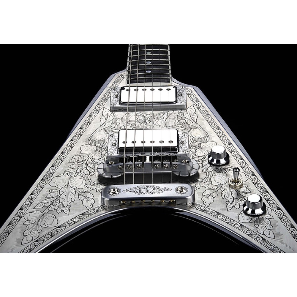 ZEMAITIS MFGV22 BK Gloss Black エレキギター