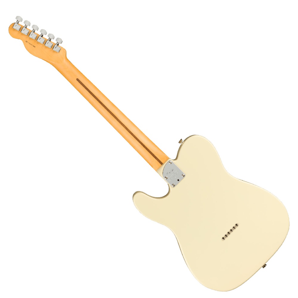 Fender American Professional II Telecaster RW OWT フェンダー アメプロ2 テレキャスター オリンピックホワイト 背面全体の画像