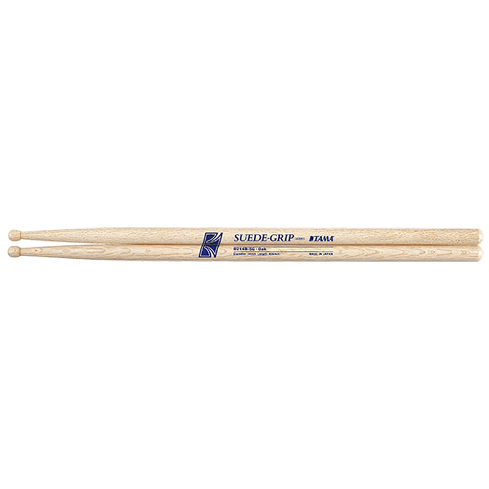 TAMA O214B-SG スエードグリップ オーク ドラムスティック 全体の画像