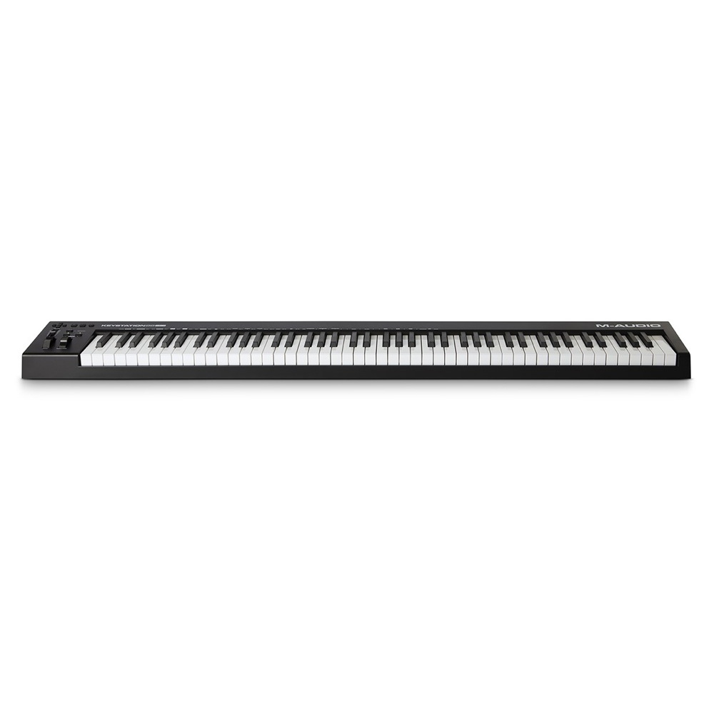 M-AUDIO Keystation 88 MK3 88鍵盤 USB MIDIセミウェイト・キーボード 正面の画像