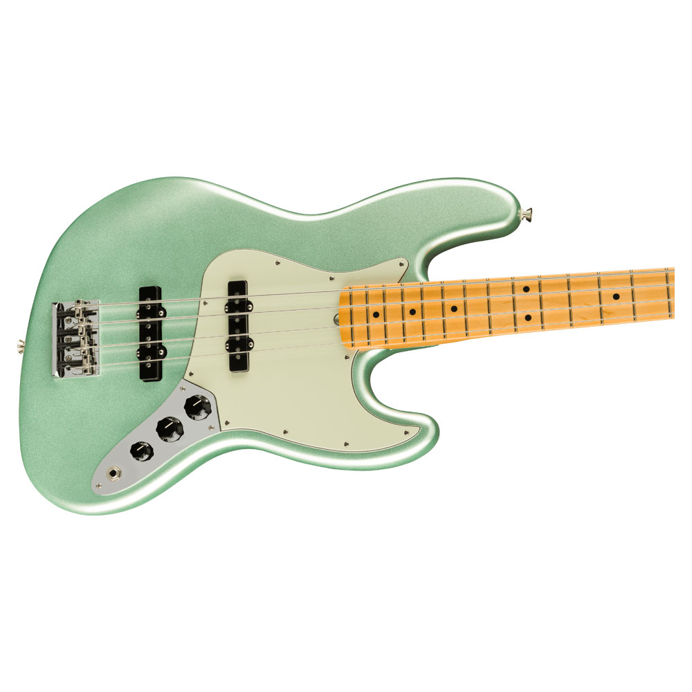 Fender American Professional II Jazz Bass MN MYST SFG フェンダー アメプロ2 ジャズベース ミスティックサーフグリーン ボディ全体像