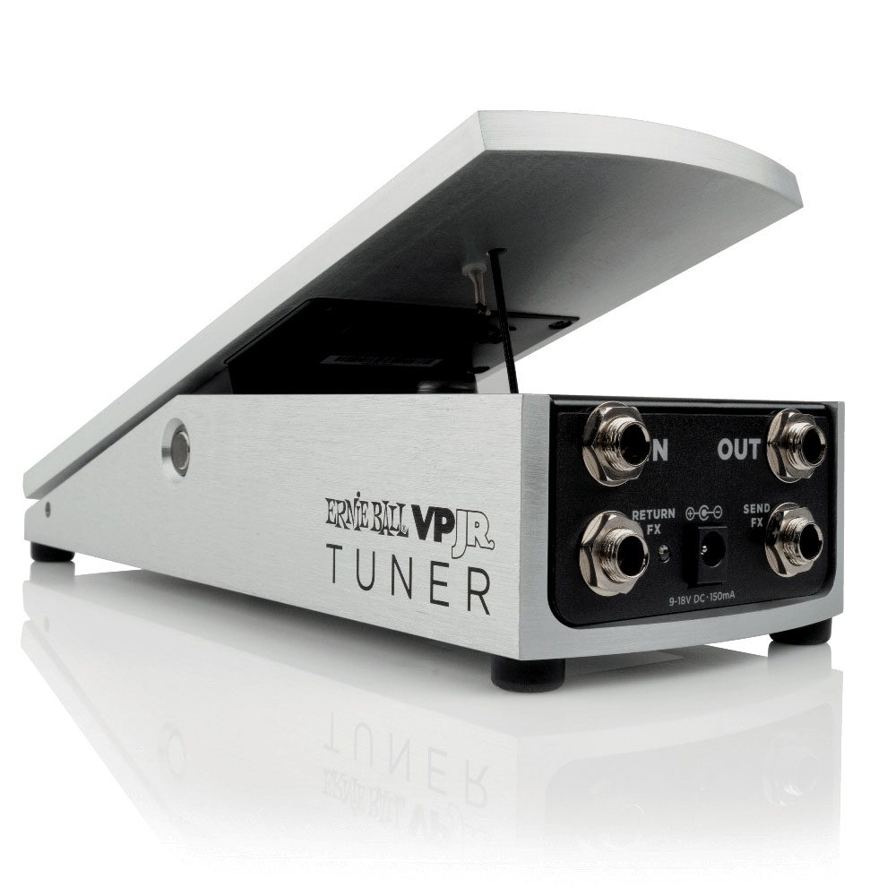 ERNIE BALL VPJR Tuner Silver P06201 チューナー搭載 ボリュームペダル 全体