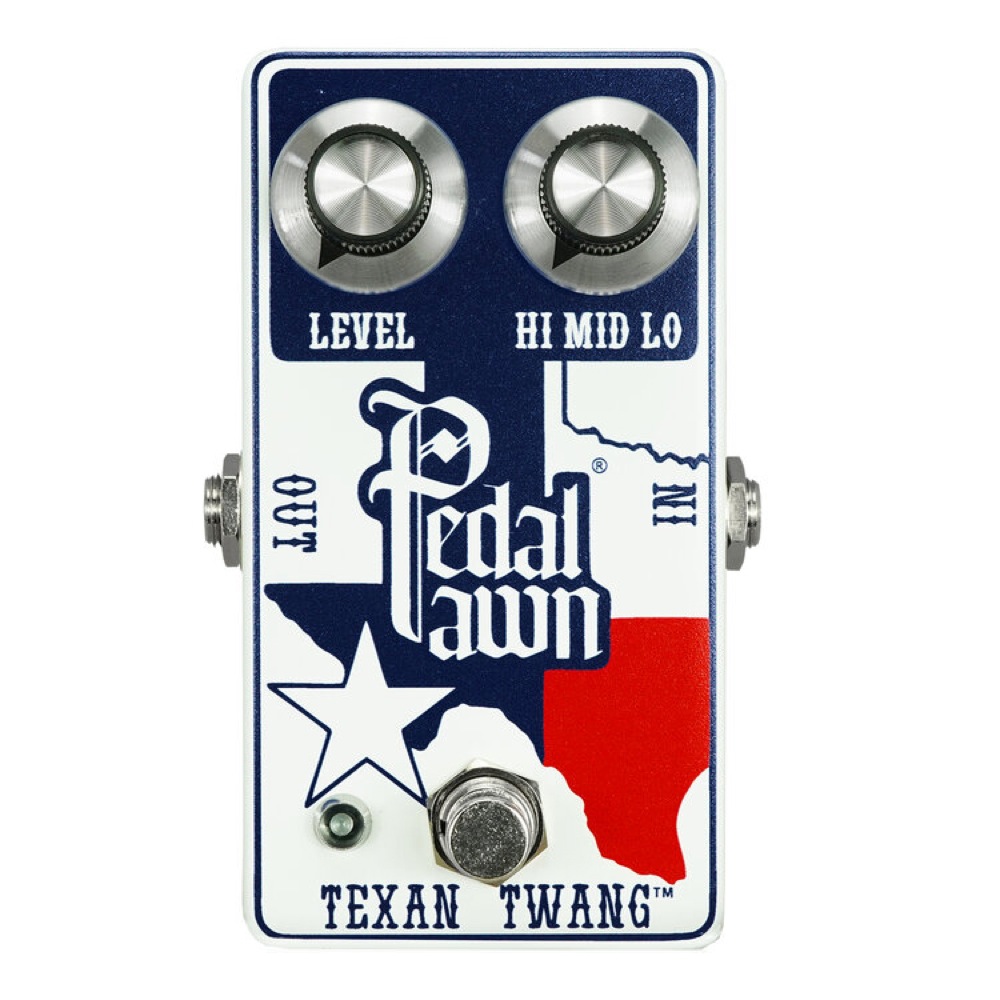 Pedal Pawn TEXAN TWANG エフェクター オーバードライブ 全体画像