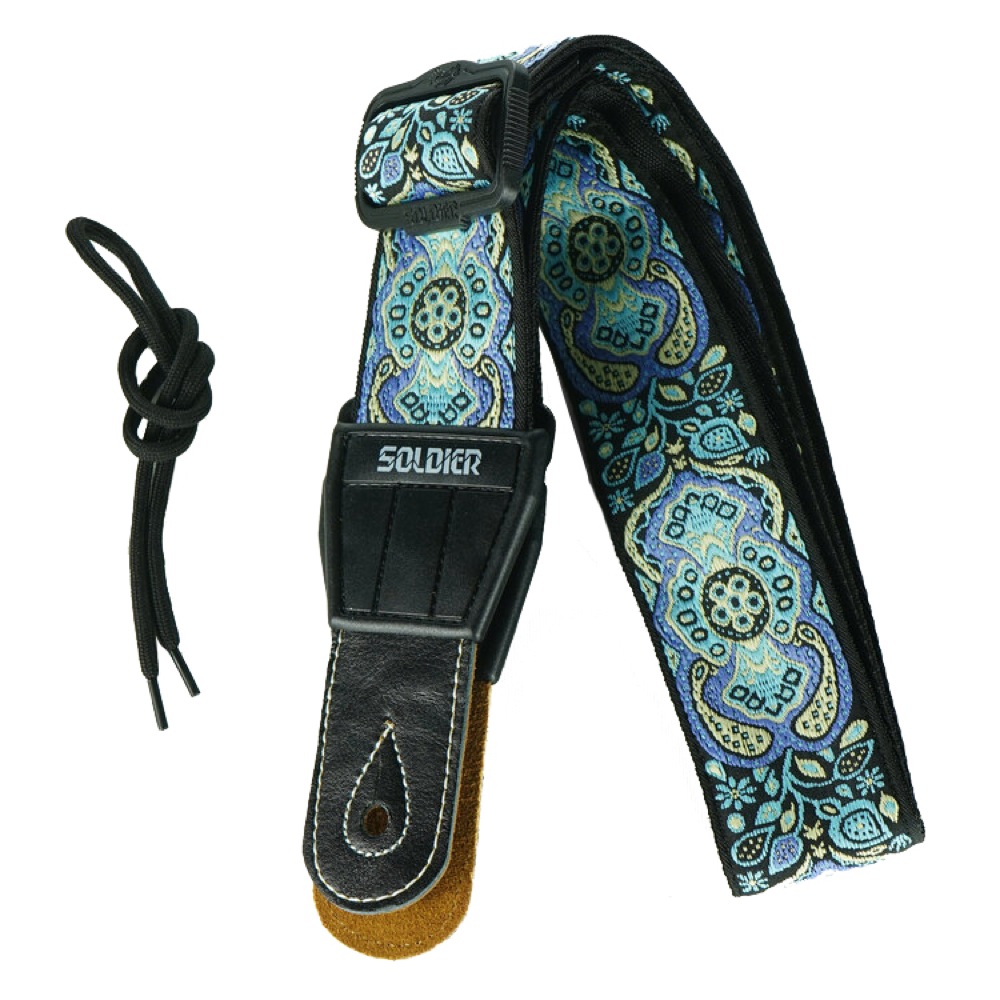 Soldier Strap Guitar Strap STP-134 デザインD ギターストラップ