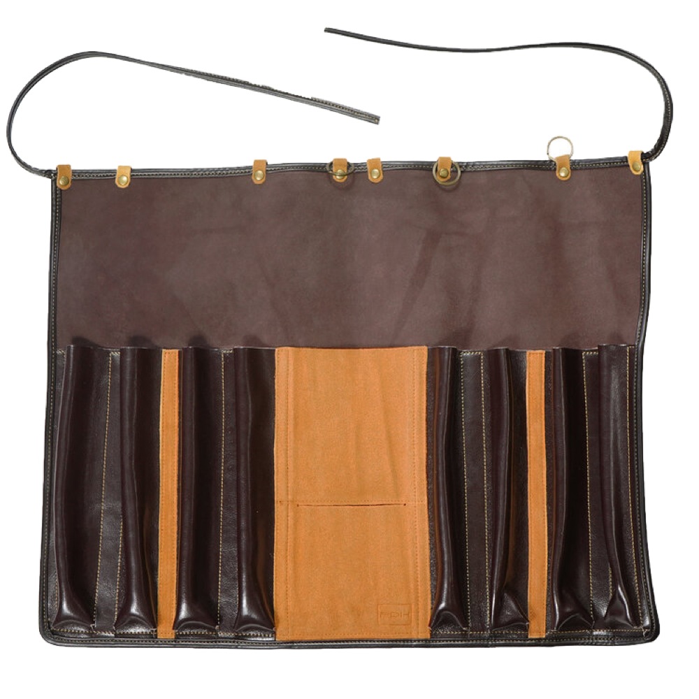 PDH Leather Drum stick bag SW-DSB-415A Beige レザー製 スティックケース キャンバスバッグ付き 中身の画像